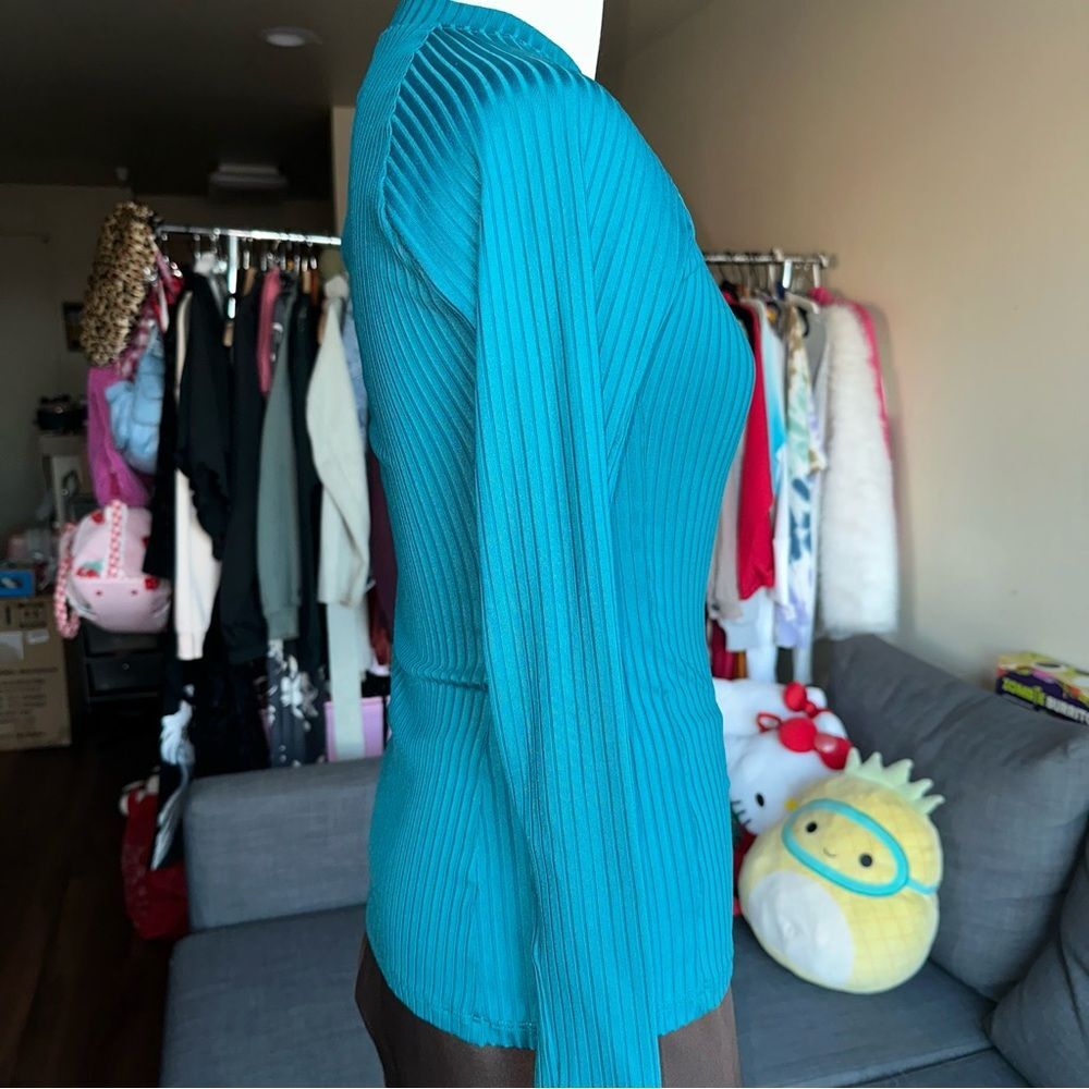 RIP CURL 🌊PREMIUM SURF ZIP RIBBED LONG SLEEVE RASH GUARD - Picture 2 of 7